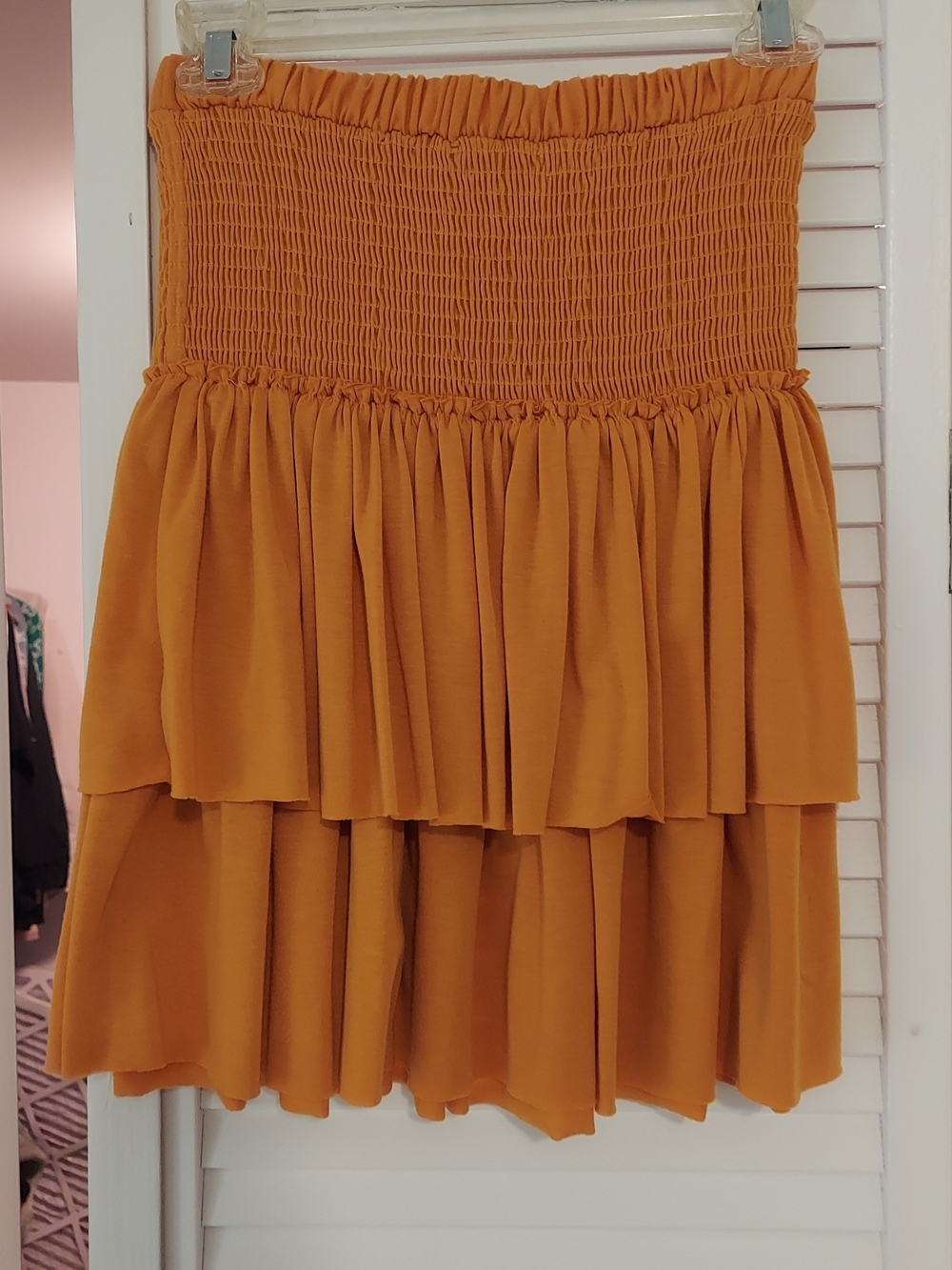 Anthropologie Saturdays New York City Tiered Smocked Shirt
